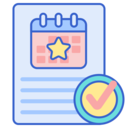 file,files and folders,star,month,calendar,date,checkmark,event project